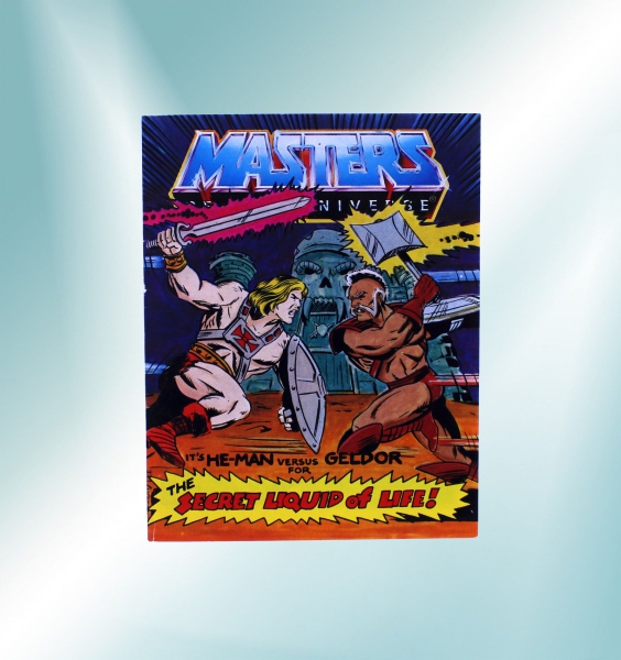 Masters of the Universe Mini-Comic (Figurenbeilage) It's He-Man versus Geldor for "The secret liquid of Life!" von Mattel (einsprachig)